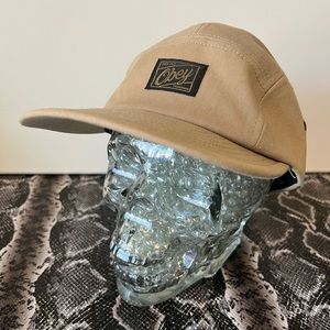 Obey 5 panel skateboard hat